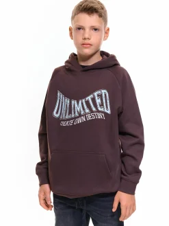 GATE Bluza oversize z kapturem i kieszenią kangurką|Dzieci Chłopcy·Bluzki