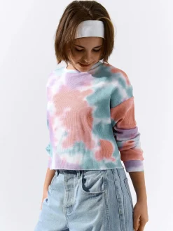GATE Bluza tie-dye|Dzieci Dziewczynki·Bluzki