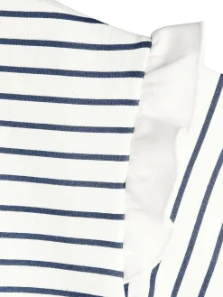 GATE Bluza w paski z falbankami|Dzieci Dziewczynki·Bluzki