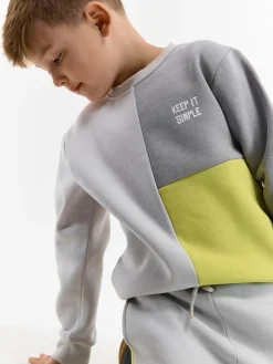 GATE Bluza z blokami kolorów|Dzieci Chłopcy·Bluzki