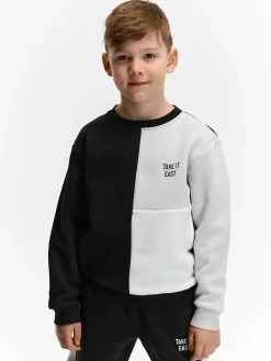 GATE Bluza z blokami kolorów|Dzieci Chłopcy·Bluzki