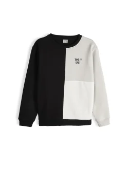 GATE Bluza z blokami kolorów|Dzieci Chłopcy·Bluzki