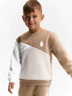 GATE Bluza z blokami kolorów|Dzieci Chłopcy·Bluzki