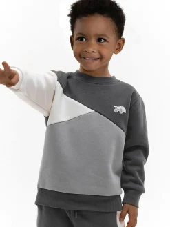 GATE Bluza z blokami kolorów|Dzieci Chłopcy·Bluzki