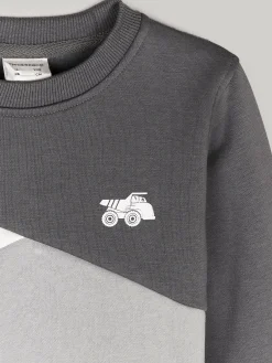 GATE Bluza z blokami kolorów|Dzieci Chłopcy·Bluzki