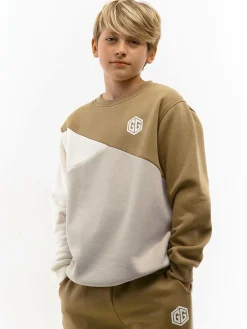 GATE Bluza z blokami kolorów|Dzieci Chłopcy·Bluzki