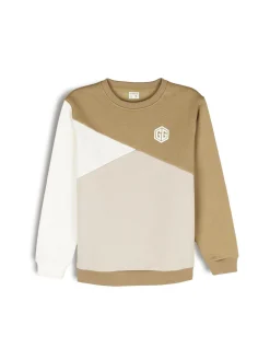 GATE Bluza z blokami kolorów|Dzieci Chłopcy·Bluzki