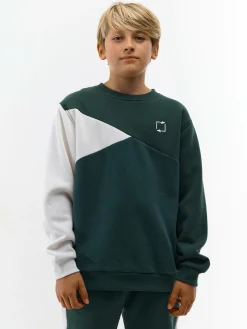 GATE Bluza z blokami kolorów|Dzieci Chłopcy·Bluzki