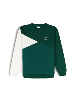 GATE Bluza z blokami kolorów|Dzieci Chłopcy·Bluzki