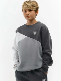 GATE Bluza z blokami kolorów|Dzieci Chłopcy·Bluzki