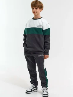 GATE Bluza z blokami kolorów|Dzieci Chłopcy·Bluzki