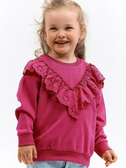 GATE Bluza z falbaną|Dzieci Dziewczynki·Bluzki