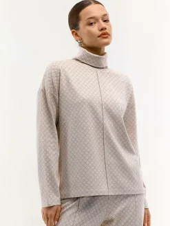 GATE Bluza z golfem| Koszulki I Topy·Topy|Koszulki I Topy·Golfy