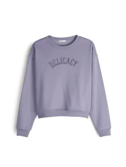 GATE Bluza z haftem| Swetry I Bluzy·Bluzy