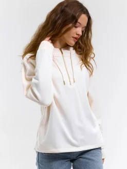 GATE Bluza z kapturem na zamek| Swetry I Bluzy·Bluzy