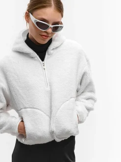 GATE Bluza z kapturem na zamek| Swetry I Bluzy·Bluzy