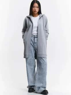 GATE Bluza z kapturem na zamek| Swetry I Bluzy·Bluzy