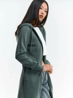 GATE Bluza z kapturem na zamek| Swetry I Bluzy·Bluzy