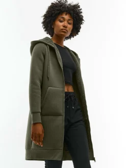 GATE Bluza z kapturem na zamek| Swetry I Bluzy·Bluzy