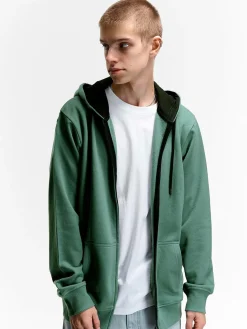 GATE Bluza z kapturem na zamek| Swetry I Bluzy·Bluzy