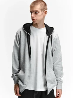 GATE Bluza z kapturem na zamek| Swetry I Bluzy·Bluzy