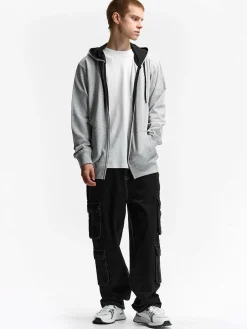 GATE Bluza z kapturem na zamek| Swetry I Bluzy·Bluzy