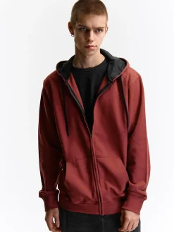 GATE Bluza z kapturem na zamek| Swetry I Bluzy·Bluzy