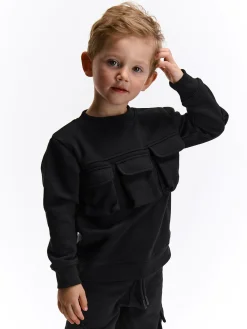 GATE Bluza z kieszeniami|Dzieci Chłopcy·Bluzki