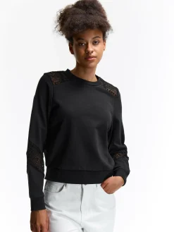 GATE Bluza z koronką| Swetry I Bluzy·Bluzy