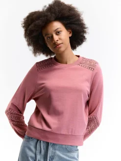 GATE Bluza z koronką| Swetry I Bluzy·Bluzy