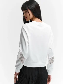 GATE Bluza z koronką| Swetry I Bluzy·Bluzy