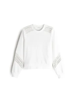 GATE Bluza z koronką| Swetry I Bluzy·Bluzy