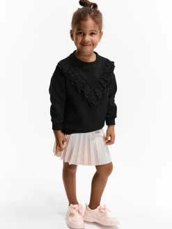 GATE Bluza z koronką|Dzieci Dziewczynki·Bluzki