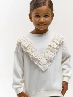 GATE Bluza z koronką|Dzieci Dziewczynki·Bluzki