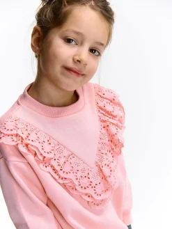 GATE Bluza z koronką|Dzieci Dziewczynki·Bluzki