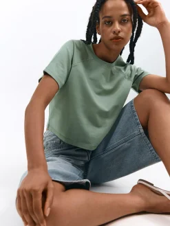 GATE Bluza z krótkim rękawem| Swetry I Bluzy·Bluzy|Koszulki I Topy·Koszulki