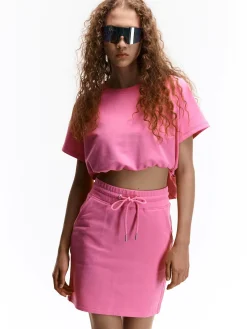 GATE Bluza z krótkim rękawem| Swetry I Bluzy·Bluzy|Koszulki I Topy·Crop Top ☀️