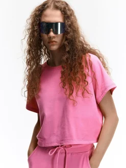 GATE Bluza z krótkim rękawem| Swetry I Bluzy·Bluzy|Koszulki I Topy·Crop Top ☀️