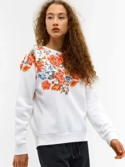 GATE Bluza z kwiatowym nadrukiem| Swetry I Bluzy·Bluzy