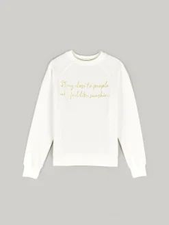 GATE Bluza z metalicznym napisem| Swetry I Bluzy·Bluzy