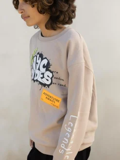 GATE Bluza z nadrukiem|Dzieci Chłopcy·Bluzki