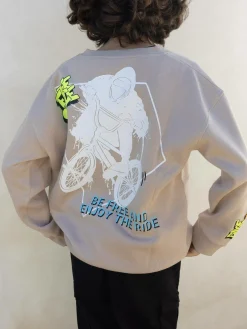 GATE Bluza z nadrukiem|Dzieci Chłopcy·Bluzki