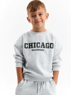 GATE Bluza z nadrukiem|Dzieci Chłopcy·Bluzki