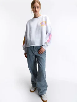 GATE Bluza z nadrukiem| Swetry I Bluzy·Bluzy