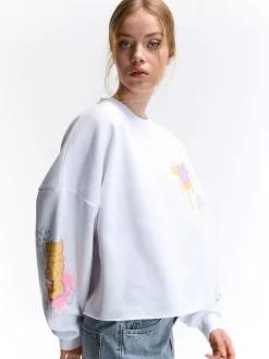 GATE Bluza z nadrukiem| Swetry I Bluzy·Bluzy