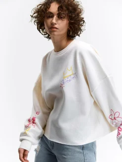 GATE Bluza z nadrukiem| Swetry I Bluzy·Bluzy