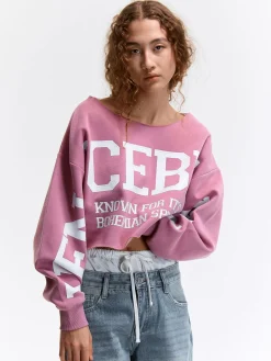 GATE Bluza z nadrukiem| Swetry I Bluzy·Bluzy