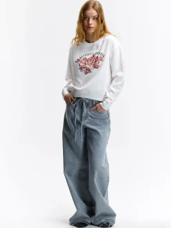 GATE Bluza z nadrukiem| Swetry I Bluzy·Bluzy