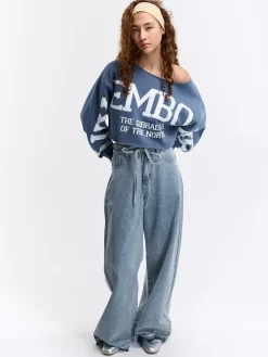 GATE Bluza z nadrukiem| Swetry I Bluzy·Bluzy