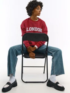 GATE Bluza z nadrukiem| Swetry I Bluzy·Bluzy